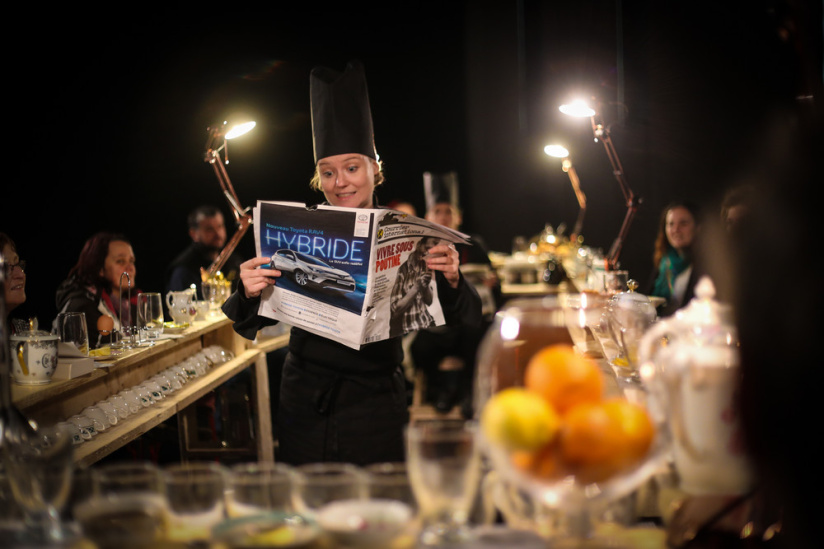 Le Festival de la Sainte-Barbe : le festival des arts et du feu à Lens  - Le Festivale de la Sainte Barbe : le festival des arts et du feu à Lens    Petit déj de la Sainte Barbe © Dérézo   01   977890