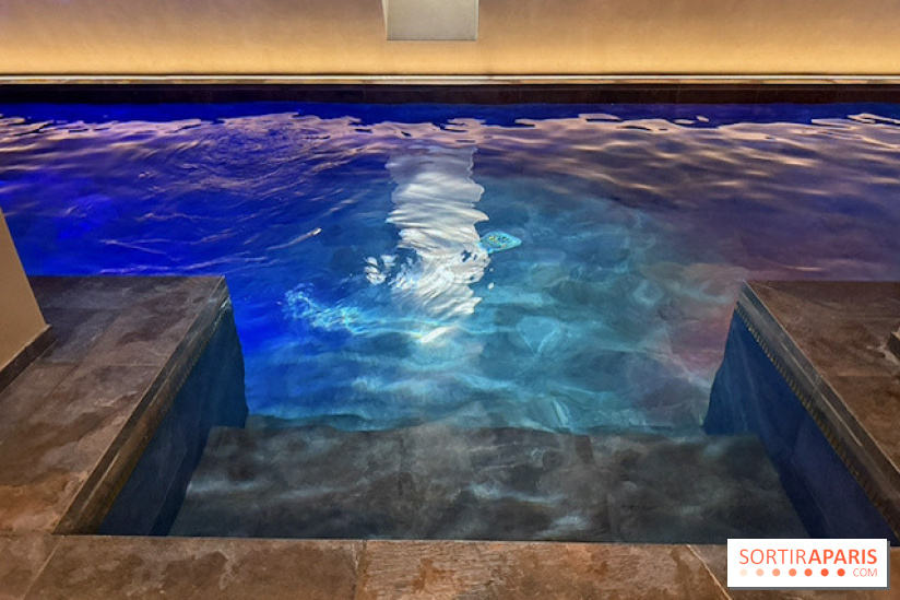 Piscine intérieure du spa de Fleur de Loire