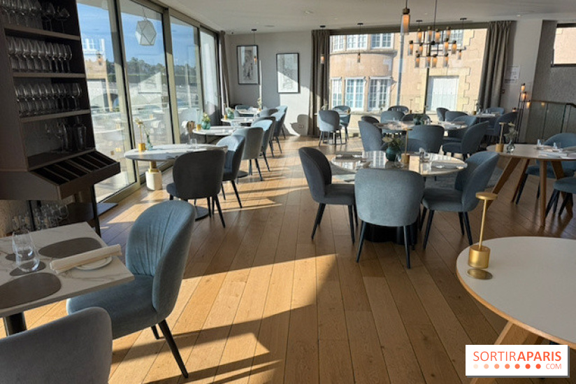 Intérieur du restaurant Amour Blanc