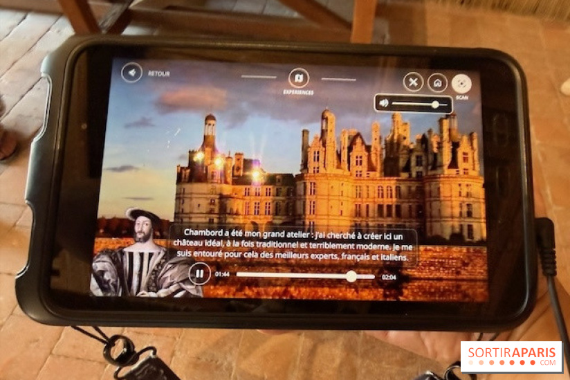 HistoPad de visite à Chambord