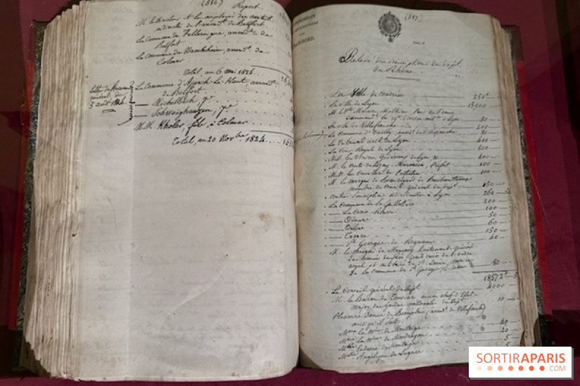 Registre manuscrit ancien