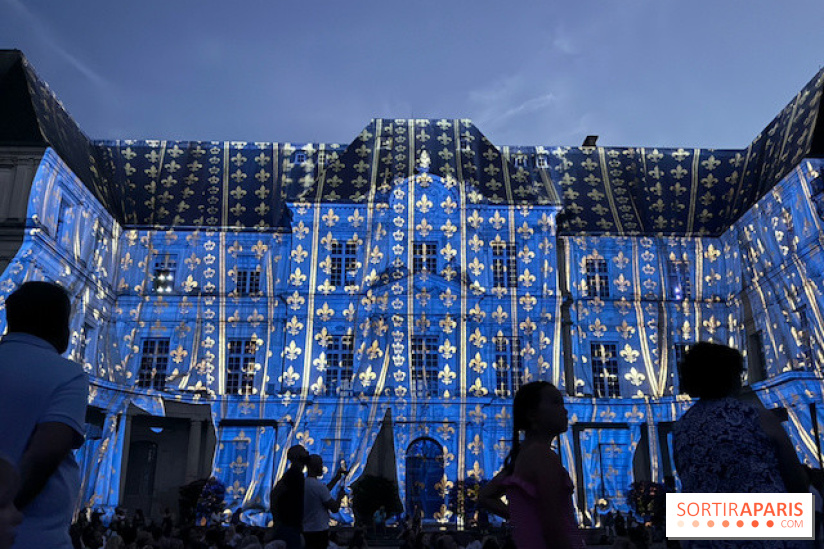 Début du Son et Lumière de Blois
