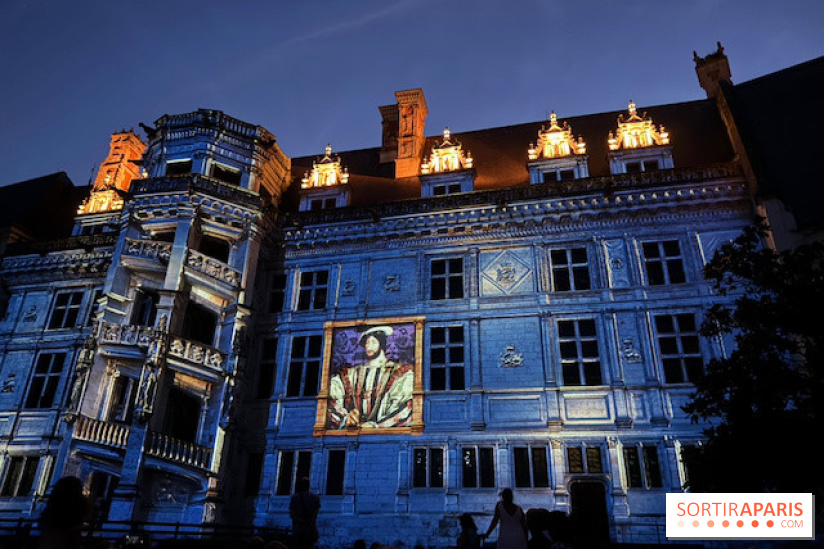 Façade François Ier illuminée
