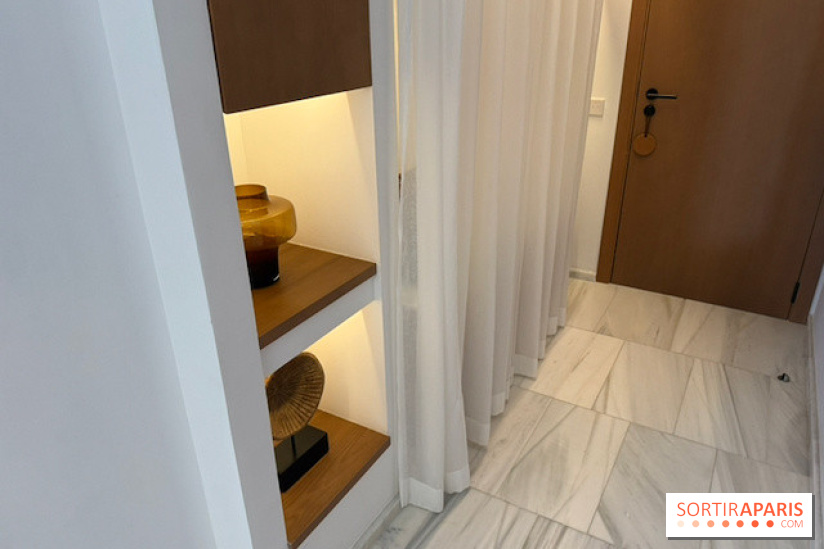 Villa Le Blanc Gran Meliá : entrée d’une chambre