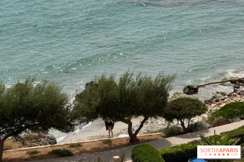 Villa Le Blanc Gran Meliá : crique au pied de l’hôtel
