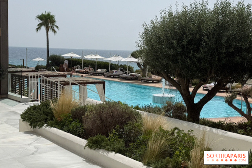 Villa Le Blanc Gran Meliá : piscine principale vue depuis la terrasse
