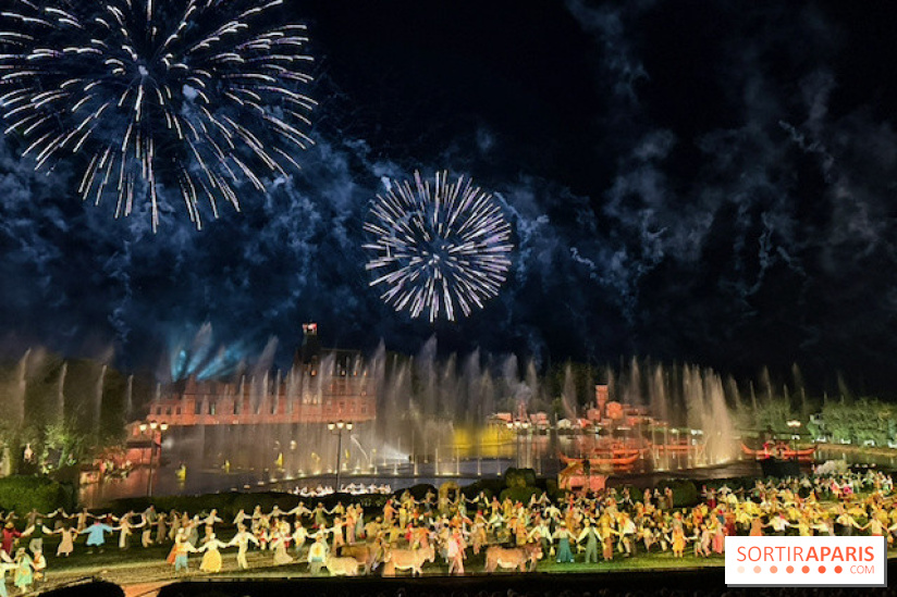 Le feu d'artifice de La Cinéscénie