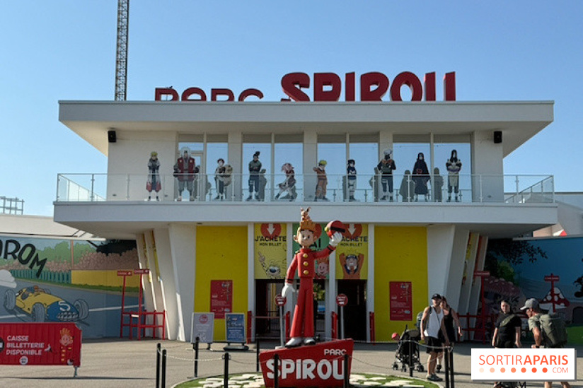 L’entrée du Parc Spirou Provence