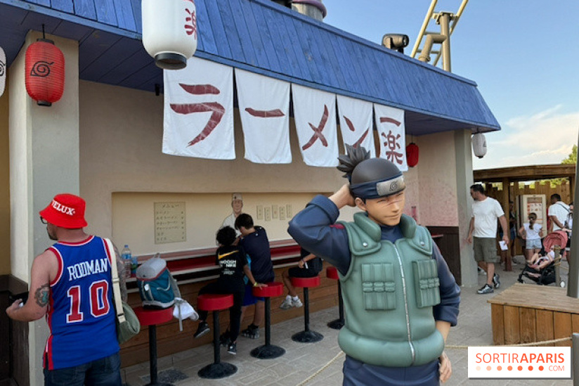 Le restaurant de Konoha Land avec Kakashi