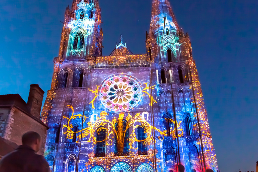 Emerveillement en lumière à Chartres 