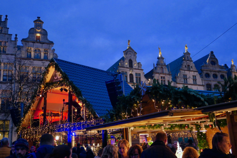 Anvers, un marché de Noël... culturel