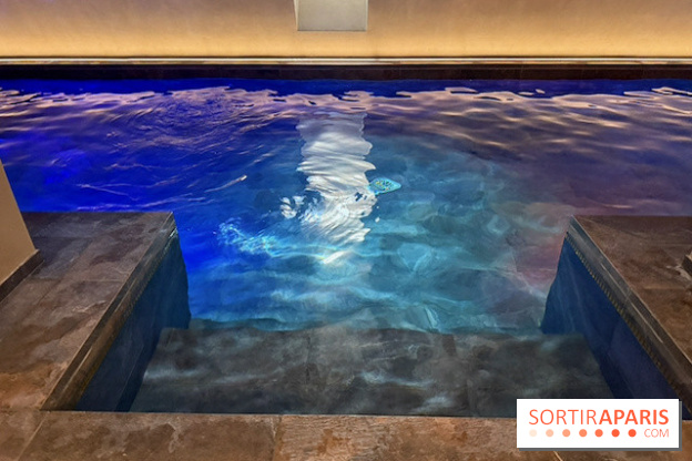 Piscine intérieure du spa de Fleur de Loire