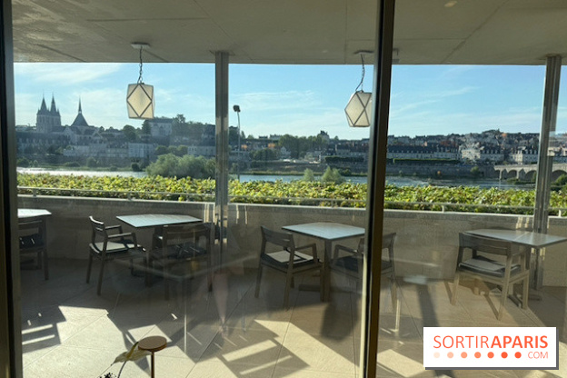 Terrasse du restaurant Amour Blanc