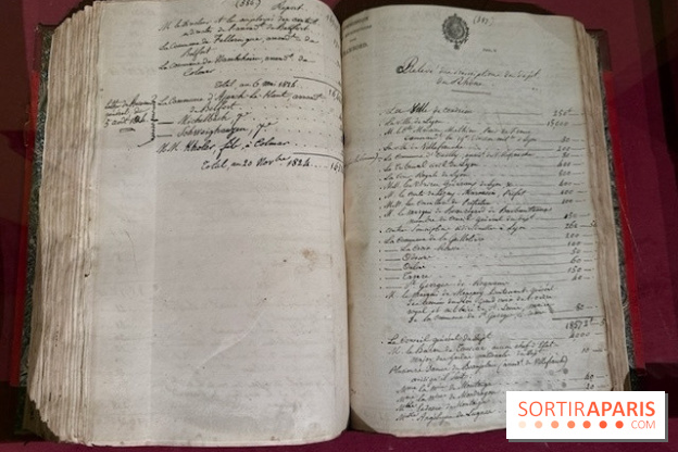 Registre manuscrit ancien