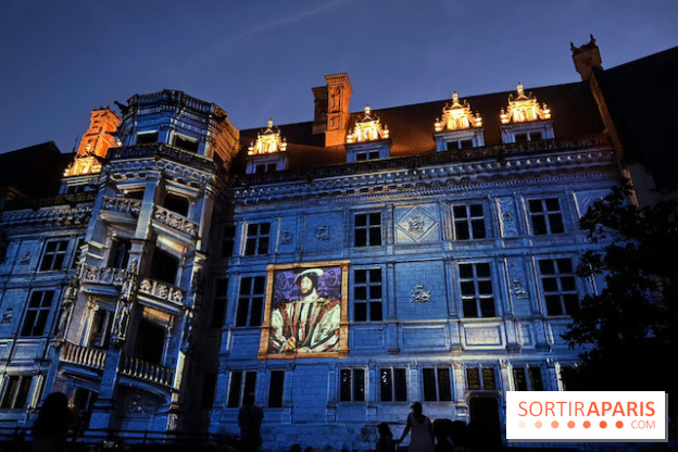 Façade François Ier illuminée