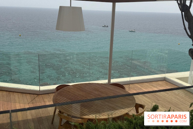Villa Le Blanc Gran Meliá : terrasse avec vue mer