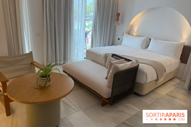 Villa Le Blanc Gran Meliá : chambre avec balcon vue mer
