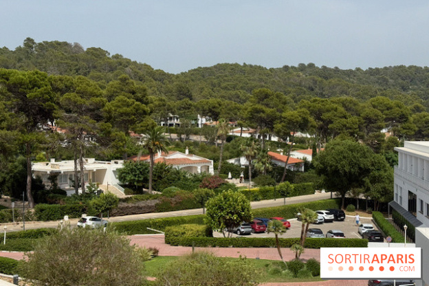 Villa Le Blanc Gran Meliá : vue sur les collines de Santo Tomás
