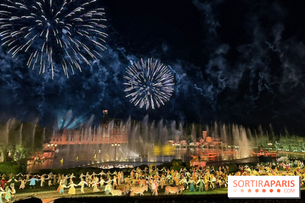 Le feu d'artifice de La Cinéscénie