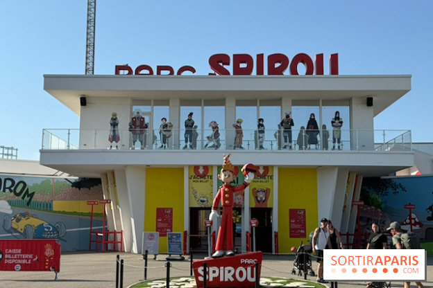 L’entrée du Parc Spirou Provence