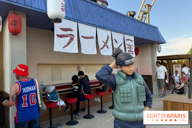 Le restaurant de Konoha Land avec Kakashi