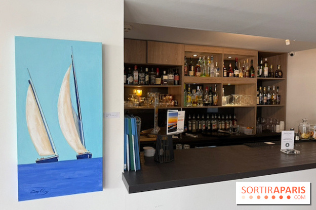 Le bar de l’Hôtel La Plage