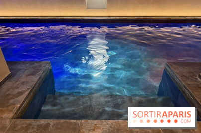 Piscine intérieure du spa de Fleur de Loire