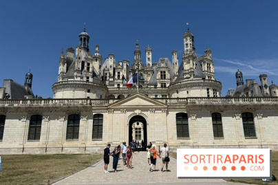Entrée principale du château de Chambord