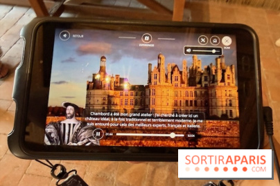 HistoPad de visite à Chambord