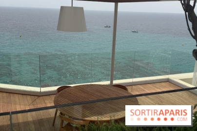 Villa Le Blanc Gran Meliá : terrasse avec vue mer