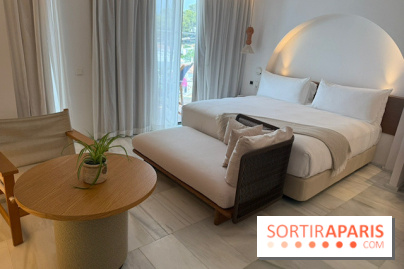 Villa Le Blanc Gran Meliá : chambre avec balcon vue mer