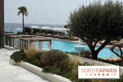 Villa Le Blanc Gran Meliá : piscine principale vue depuis la terrasse