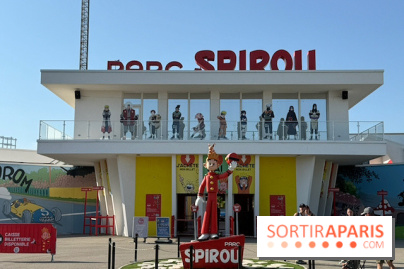 L’entrée du Parc Spirou Provence