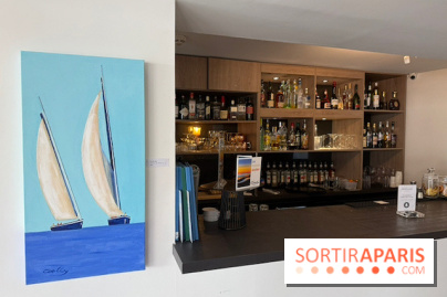 Le bar de l’Hôtel La Plage
