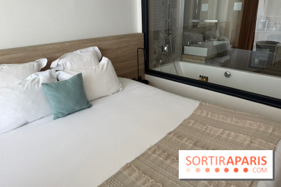 Une chambre vue mer de l’Hôtel La Plage