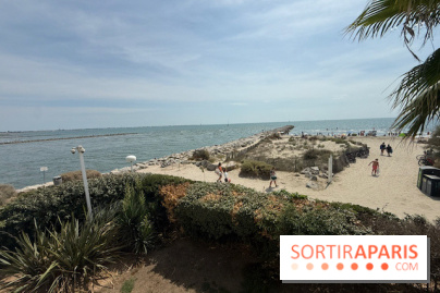 Vue sur la Méditerranée depuis l’Hôtel La Plage