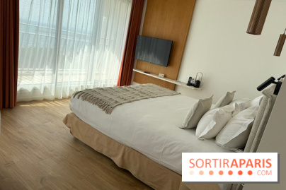 La chambre de la suite vue mer