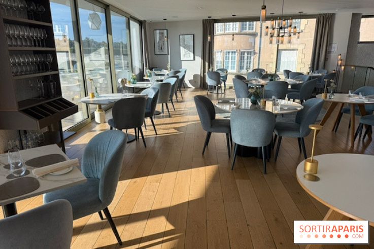 Intérieur du restaurant Amour Blanc