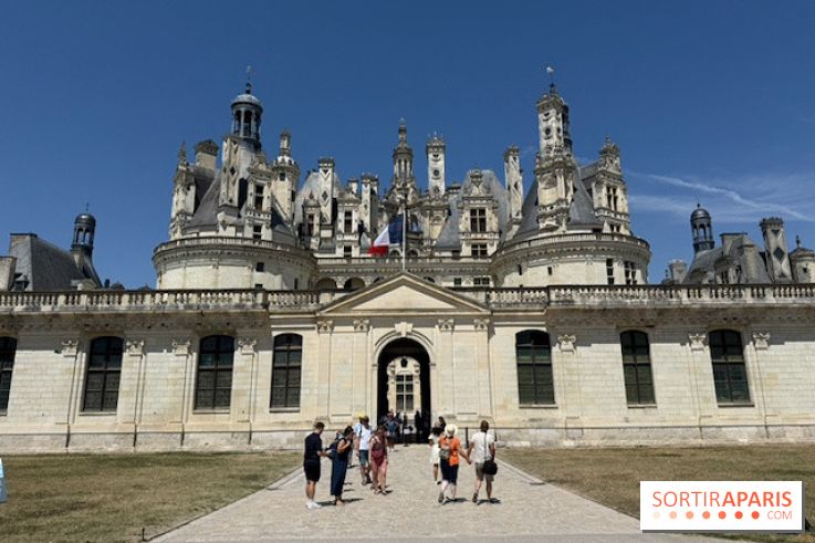 Entrée principale du château de Chambord
