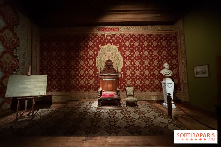 Mise en scène d’un trône royal