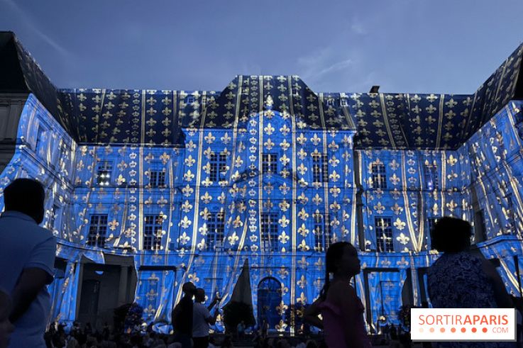 Début du Son et Lumière de Blois