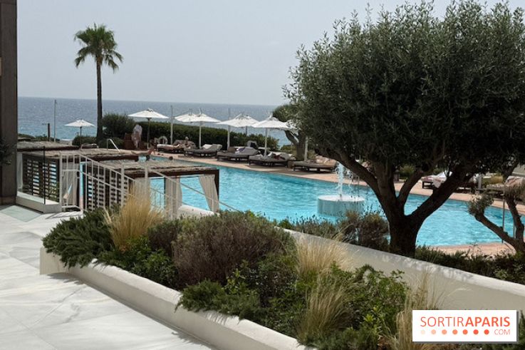Villa Le Blanc Gran Meliá : piscine principale vue depuis la terrasse