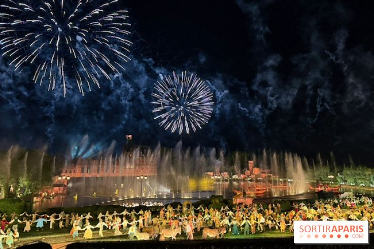 Le feu d'artifice de La Cinéscénie