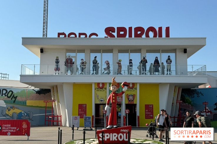 L’entrée du Parc Spirou Provence