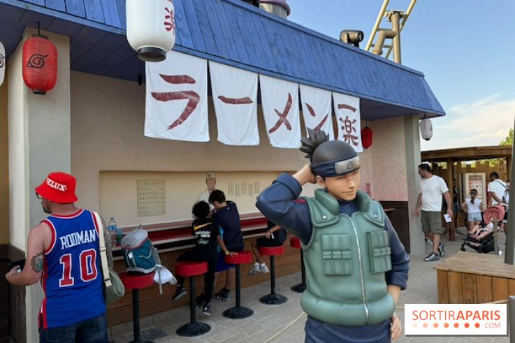 Le restaurant de Konoha Land avec Kakashi