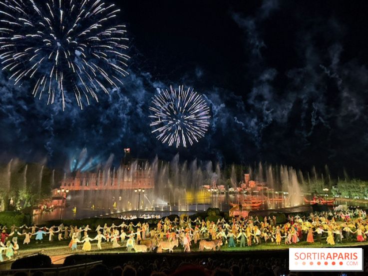 Le feu d'artifice de La Cinéscénie