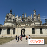 Entrée principale du château de Chambord