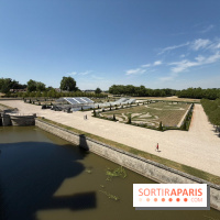 Jardins à la française et douves