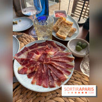 Villa Le Blanc Gran Meliá : jambon ibérique au restaurant Nivi