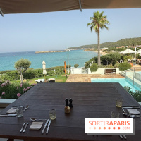 Villa Le Blanc Gran Meliá : restaurant avec vue sur la baie